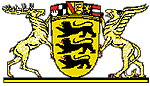Das Wappen von Baden-Wrttemberg